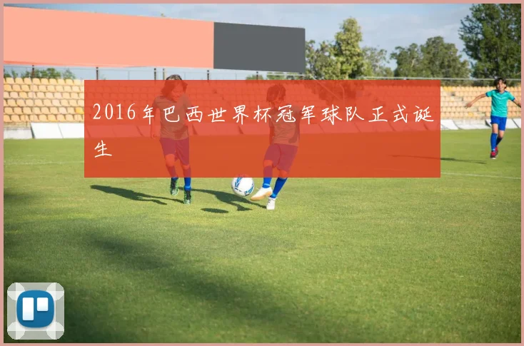 2016年巴西世界杯冠军球队正式诞生